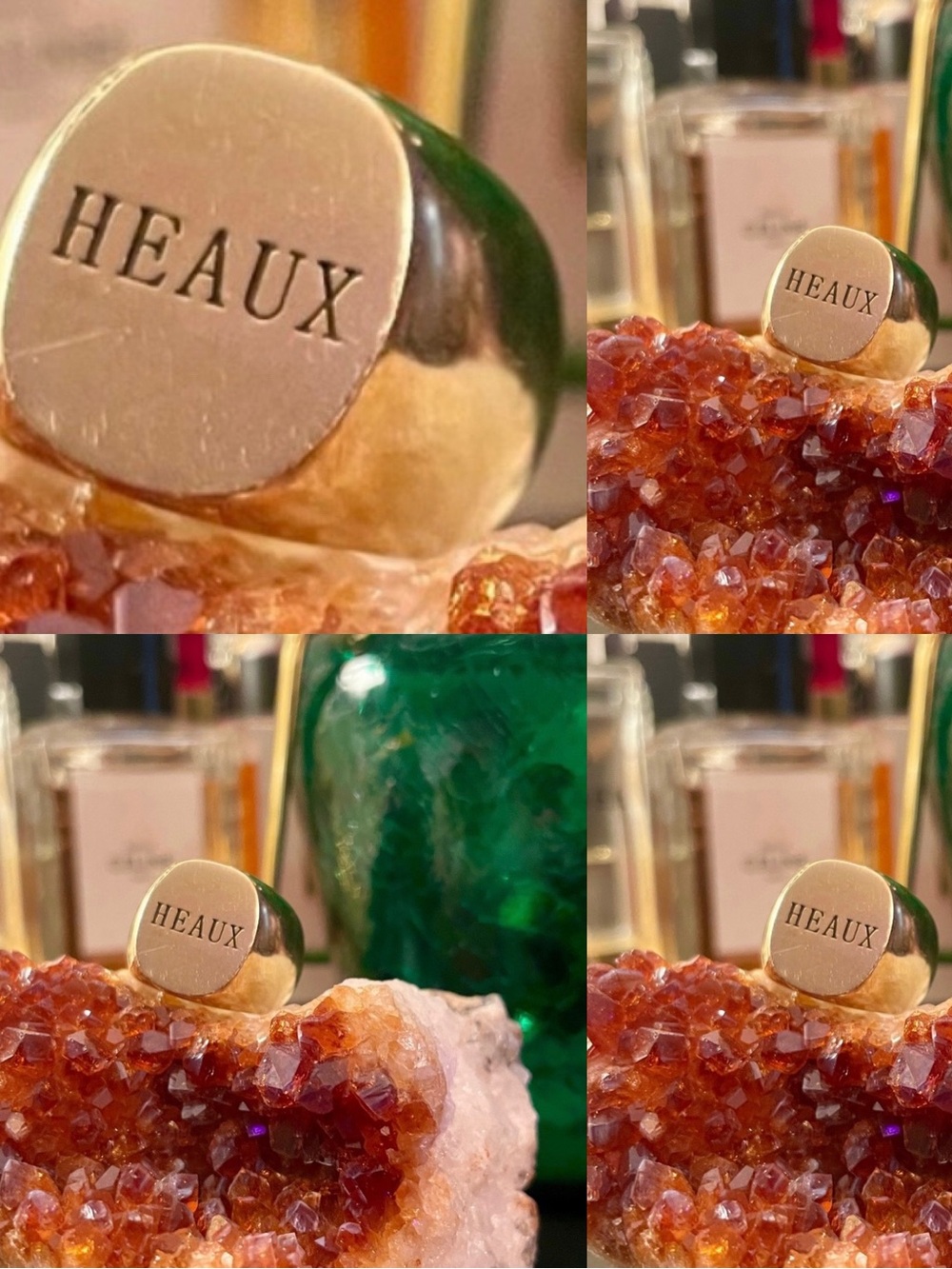 ♥️ Fallon “Heaux” Signet Ring 6.5